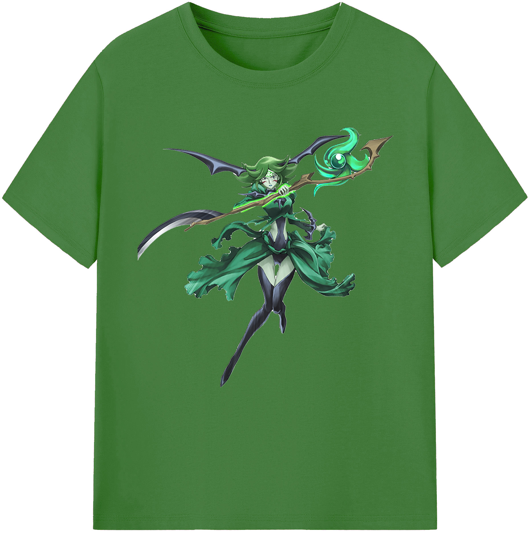 （画像用） 遊☆戯☆王 Yu-Gi-Oh! レディースカジュアルプリントTシャツ（綿100％）